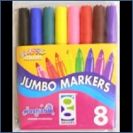 Jumbo Scented Washable Markers (x12 pcs) 